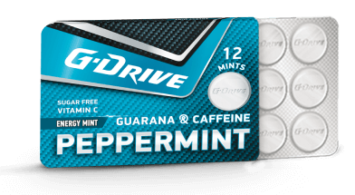 g drive bonbons peppermint taste