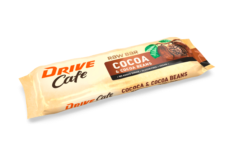 drive cafe raw bars cocoa taste