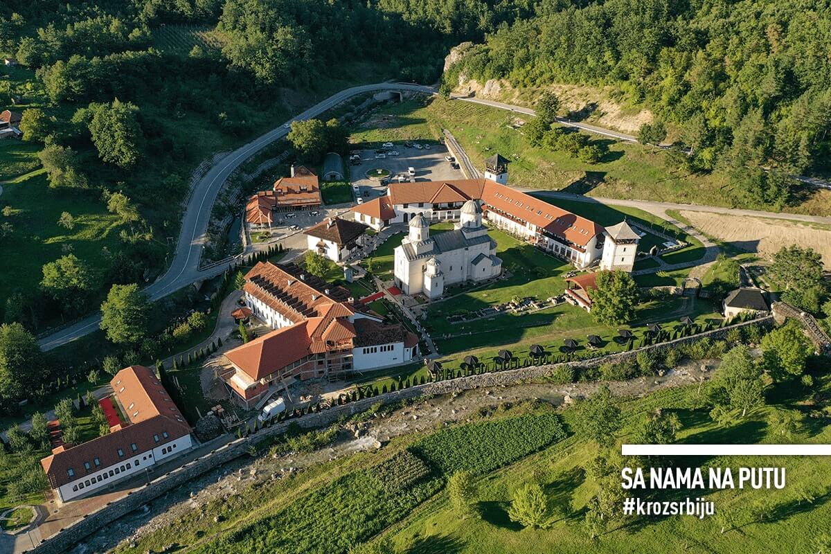 Restaurant Canyon is located on the river Mileševka, near the monastery  Mileševa from XIII century, monument of medieval Serbian art, which gardens  the most famous fresco “White Angel”. It was used as