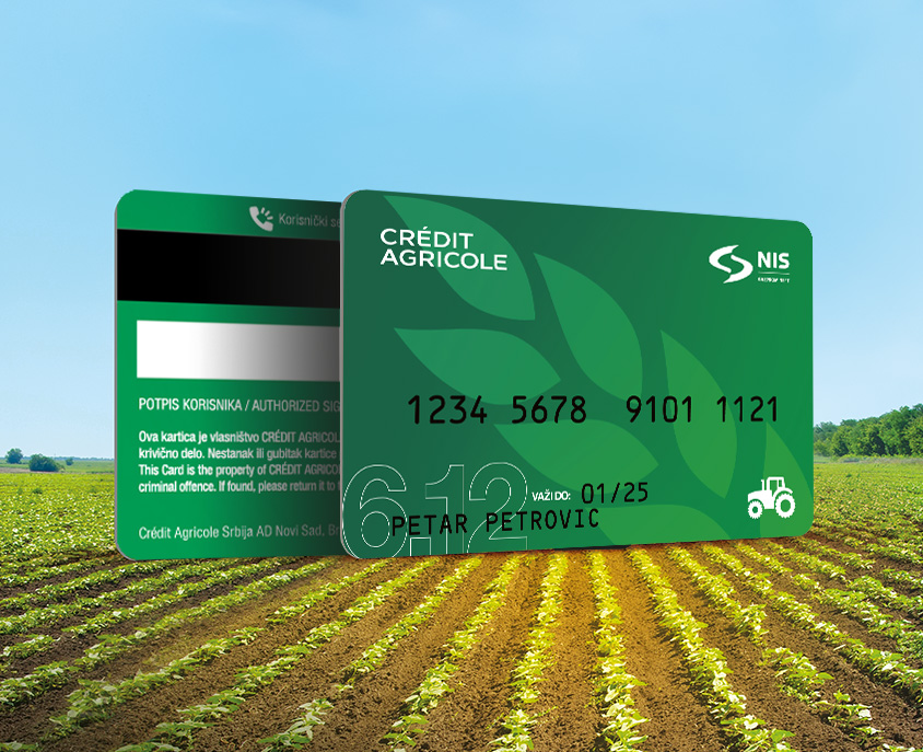 NIS Agro kartica - NIS Petrol i Gazprom
