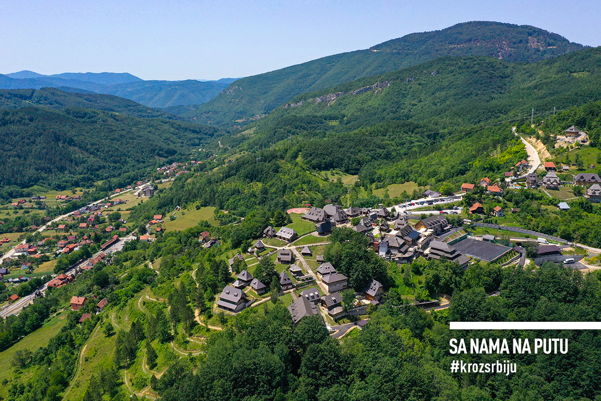 Restaurant Canyon is located on the river Mileševka, near the monastery  Mileševa from XIII century, monument of medieval Serbian art, which gardens  the most famous fresco “White Angel”. It was used as