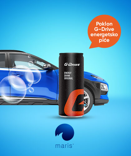 Poklon G-Drive energetsko piće uz 3 kupljena Jet Wash žetona - NIS ...
