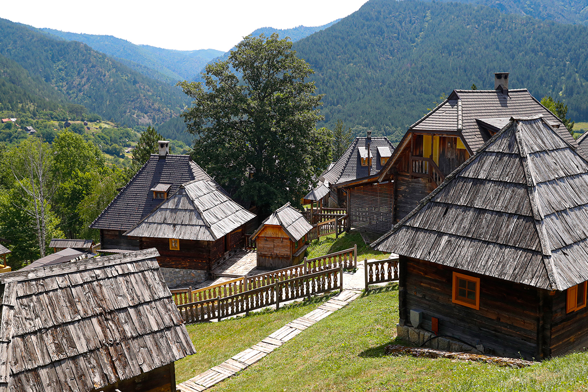 Restaurant Canyon is located on the river Mileševka, near the monastery  Mileševa from XIII century, monument of medieval Serbian art, which gardens  the most famous fresco “White Angel”. It was used as