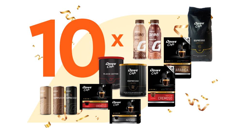 Set G-Drive i Drive Cafe kafa